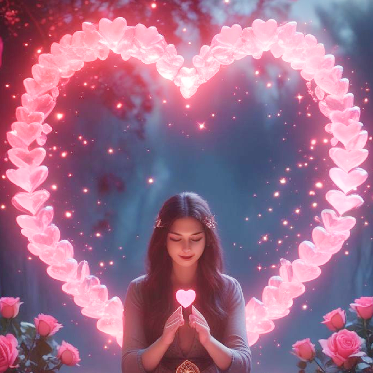 Spiritual and planetary alignment visuals